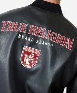 True Religion Patch Varsity Jacket