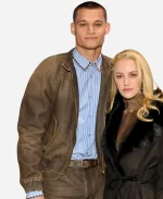 Tyriq Withers Movie Reminders of Him 2026 Premiere Ledger Ward Brown Denim Jacket