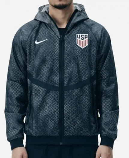 USA World Cup 2026 Anthem Hooded Jacket