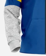 Unisex Edmonton Oil Kings Bardown Striper Royal Full-Zip Hoodie