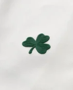 Unisex Leeds United St Patricks Day Tricot Off White Track Jacket