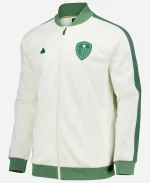 Unisex Leeds United St Patricks Day Tricot Track Jacket