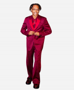 Usopp Tv Series One Piece S02 Jacob Romero Event Burgundy Suit