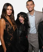 Vanity Fair's 2026 Odessa A’zion Leather Jacket - Black