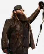 WWE Bray Wyatt Brown Leather Jacket