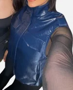 WWE Elimination Chamber Chicago 2026 Andrea Bazarte Leather Vest