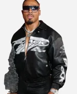 WWE RAW SmackDown Event 2026 Carmelo Hayes Black Air Leather Jacket