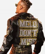 WWE SmackDown 2026 Carmelo Hayes Black Leather Jacket