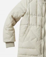 Won Jin‑A  Hellbound S01 Puffer Jacket In White