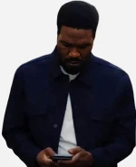 Wonder Man S01 Yahya Abdul-Mateen II Blue Cotton Jacket