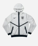 World Cup 2026 England Mesh Anthem Jacket In White
