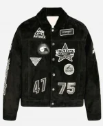 Wrangler x AVIREX Suede Leather Trucker Jacket