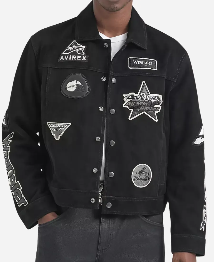 Wrangler x AVIREX Suede Trucker Jacket Wrangler x AVIREX Suede Trucker Jacket