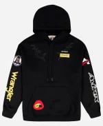 Wrangler x Avirex Black Hoodie