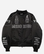 Y-3 x Mercedes-AMG Petronas F1 Logo-Detail Bomber Jacket