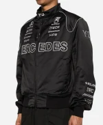 Y3 X Amg X Mercedes-AMG Petronas F1 Black Bomber Jacket