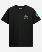 Yankees New Era Mexico Country Flag Black Pullover T-Shirt