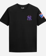 Yankees New Era Puerto Rico Flag T-Shirt - Black