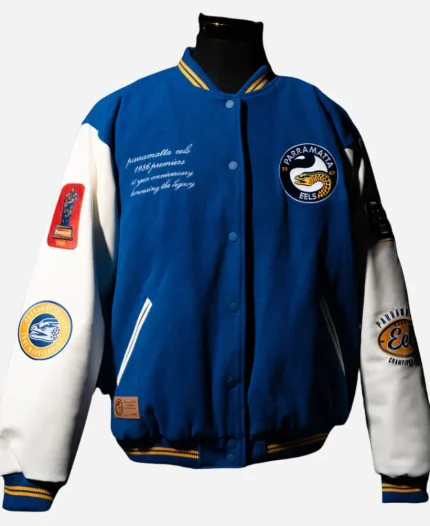 1986 Premiers Eels Varsity Jacket