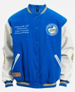 1986 Premiers Parramatta Eels Wool & leather Varsity Jacket