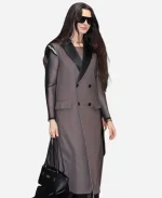 2026 Calvin Klein Fall NYC Anne Hathaway Sleeveless Trench Vest Coat