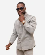 2026 CinemaCon Kevin Hart Grey Shirt