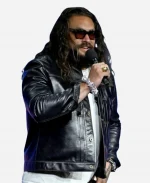 2026 Cinemacon Supergirl Presentation Lobo Black Leather Jacket