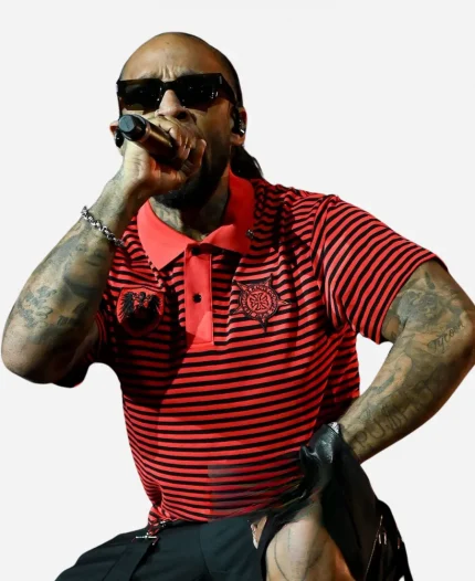 2026 Coachella Music Festival Ty Dolla $ign Polo Shirt