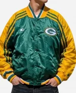 2026 Drake Iceman Drop Date Green Bay Packers Starter Jacket