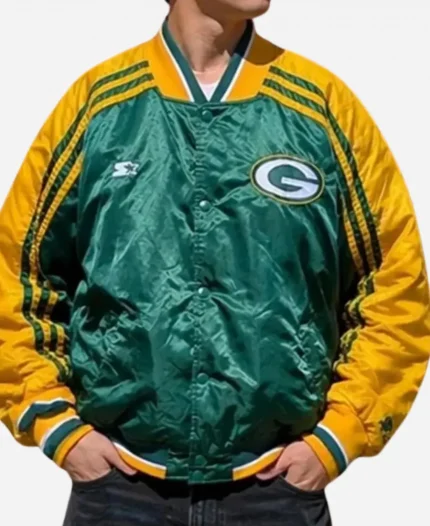2026 Drake Iceman Drop Date Green Bay Packers Starter Jacket