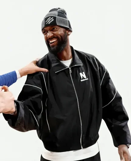 2026 Milwaukee Bucks Vs Detroit Pistons Bobby Portis Black Warm Up Jacket