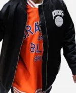 2026 New York Knicks Spike Lee Full Zip Black Jacket