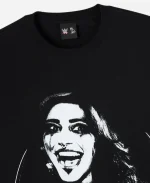 2026 October's Very Own OVO x WWE Rhea Ripley Black Long-Sleeve T-Shirt