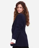2026 The Devil Wears Prada 2 Premiere Barbara Palvin Blazer In Navy Blue