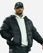 2026 UEFA Champions League Signal Iduna Park Vincent Kompany Black Puffer Jacket