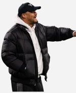 2026 UEFA Champions League Signal Iduna Park Vincent Kompany Puffer Jacket In Black
