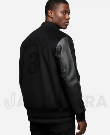 76ers Allen Iverson Varsity Jacket