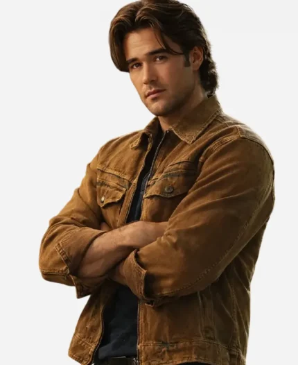 9-1-1 Nashville Blue Bennings Brown Jacket