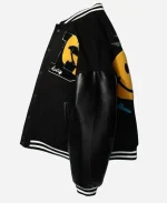 A$ap Rocky Smiley Varsity Jacket For Sale