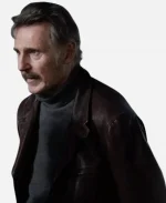 Absolution 2024 Liam Neeson Leather Jacket