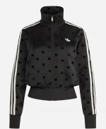 Adidas Originals Polka Dots Tracksuit In Black