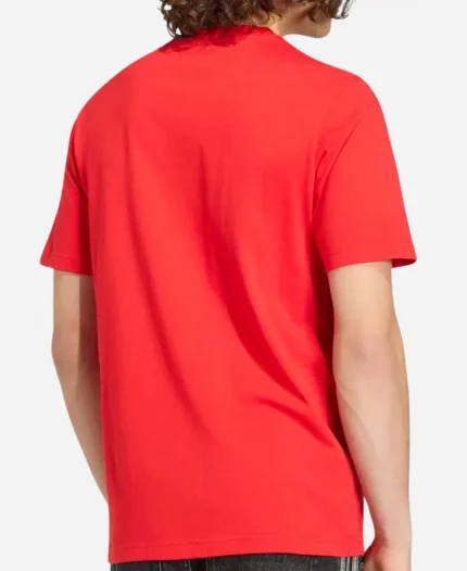 Adidas Spain World Cup 2026 DNA Graphic Red Pullover T-Shirt