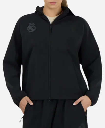 Adidas Z.N.E. Real Madrid Black Track Jacket