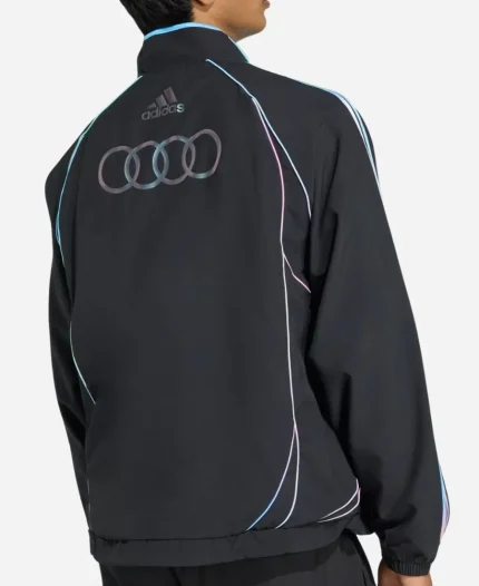 Adidas x Audi Revolut F1 Team Inter Miami Track Jacket In Black