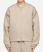 Adidas x Entire Etudios Z.N.E. Uniform Beige Full Zip Bomber Track Jacket