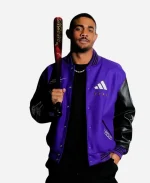 Adidas x Huckmade Julio Rodríguez Varsity Jacket