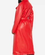 Alexia Jayy The Voice S29 Trench Coat - Red