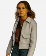 Alison Brooks Tv Series Code Of Silence S01 Rose Ayling-Ellis Grey Wool Jacket