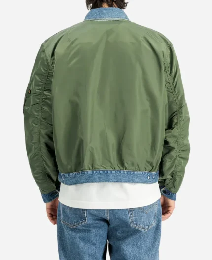 Alpha Industries x Eye Junya Watanabe Man MA-1 Bomber Jacket In Green