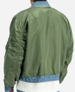 Alpha x Eye Junya Watanabe Man Reversible MA-1 Denim Bomber Jacket